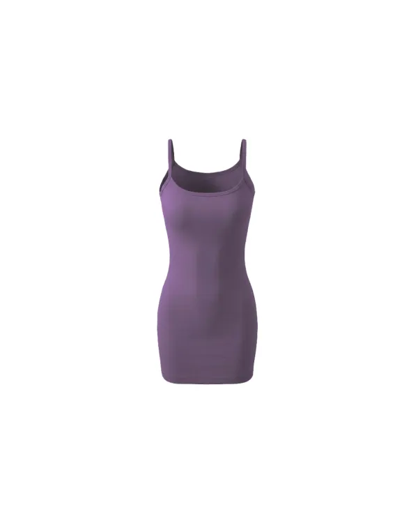 Mellow fit dress - Purple