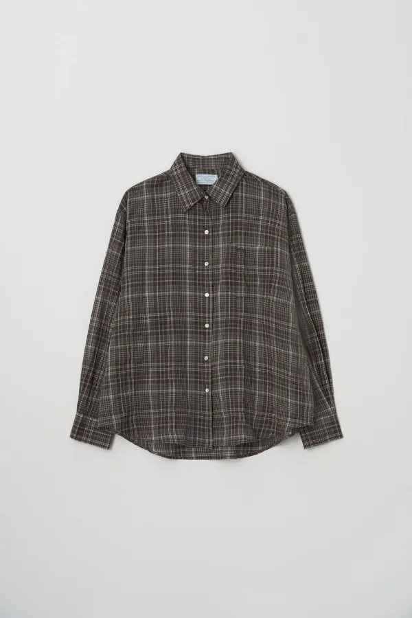 Breeze Check Shirt (Brown)