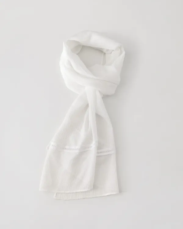 [10월 예약발송] Breton 브레통 스카프 - white