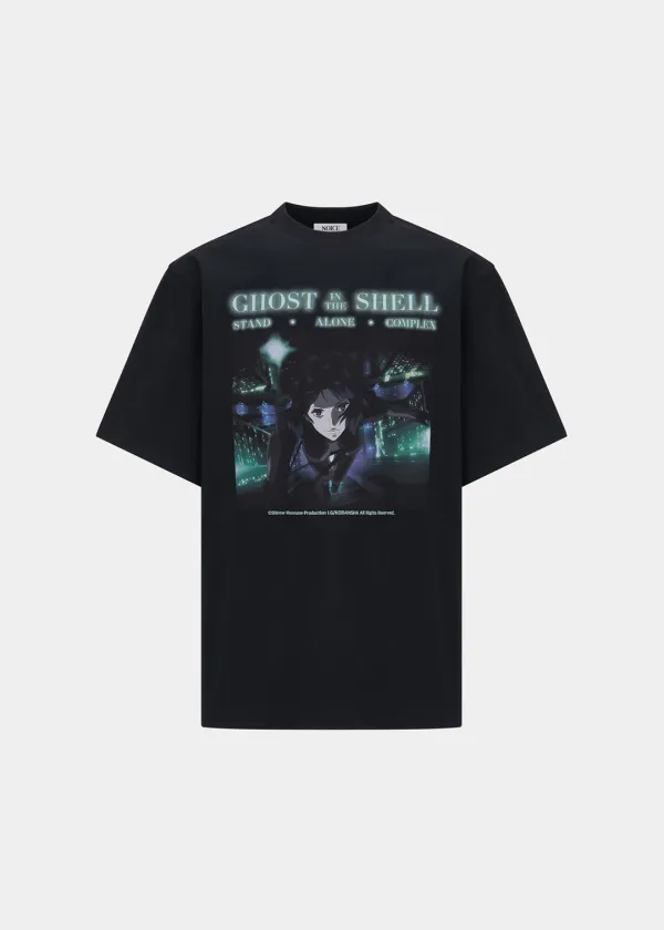 NOICE X GHOST IN THE SHELL S.A.C. T-SHIRT - BLACK
