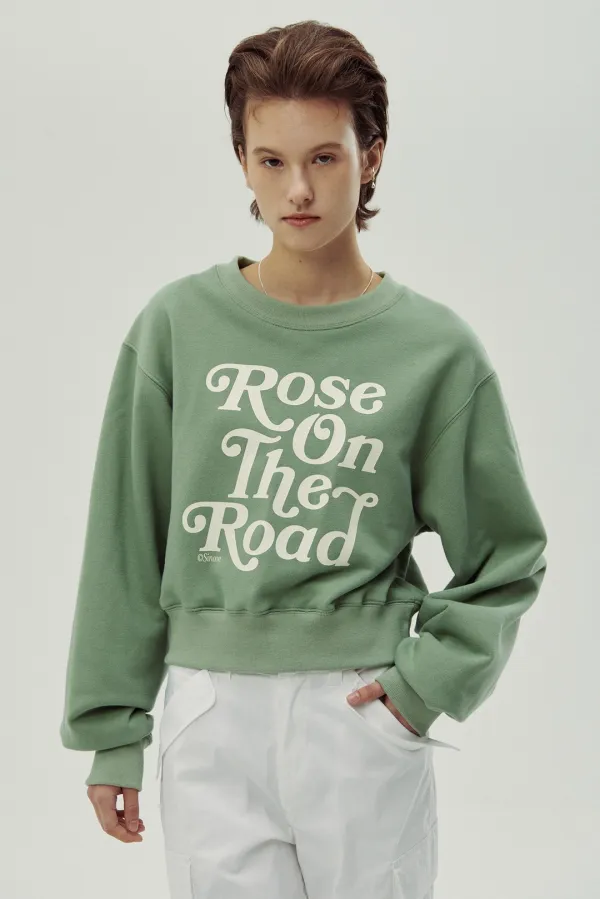 On The Road Sweatshirt (Deep Mint)