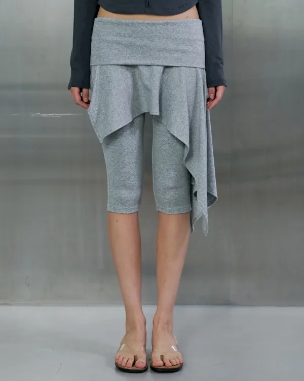 [9/11 예약 출고] EMMA JERSEY CARPRI PANTS - GREY