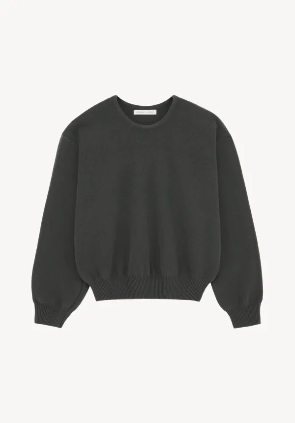 Basic Round Knit in Ash Khaki