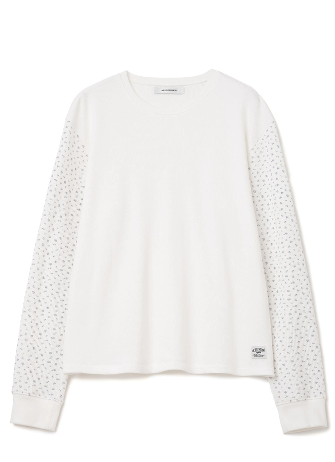밀로 우먼 Floral Loose T-Shirt [Ivory] 상품 이미지 3