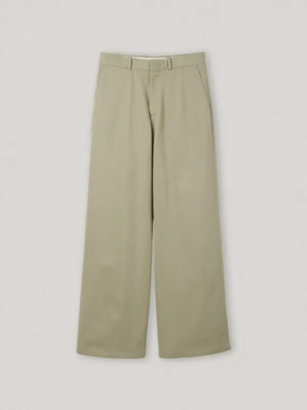 Adler Cotton Trouser Khaki Beige (12th)