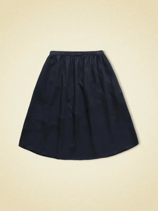 natural skirt - navy