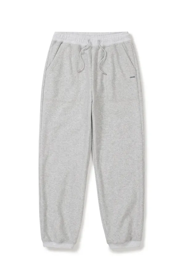 [25FW clove] Heritage Fleece Jogger Pants (Light Grey)