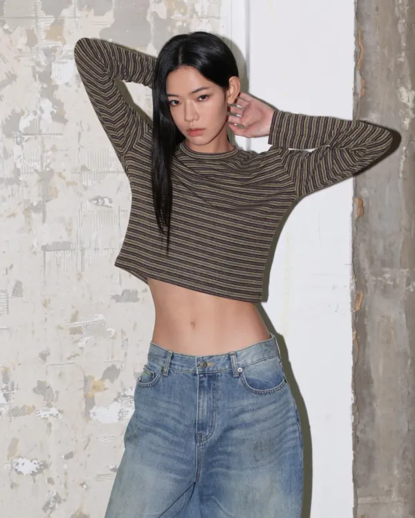 breeve stripe t-shirt