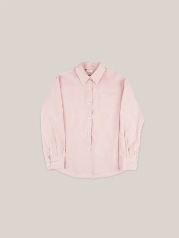 SUMMER BASIC SHIRTS  [ PINK ]