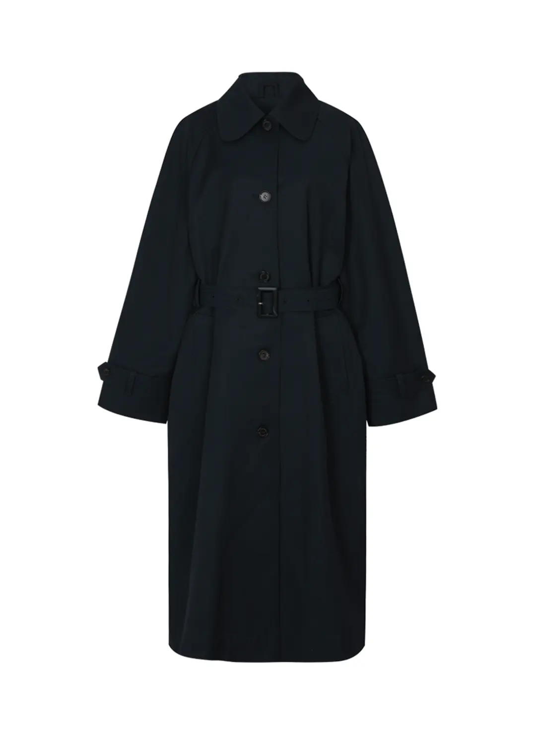 루루서울 Megan Trench Coat (Navy) 상품 이미지 1
