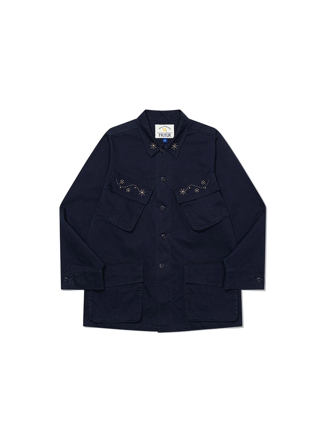 프리터 Stud Work Jacket Navy_F253JK05 상품 이미지 2