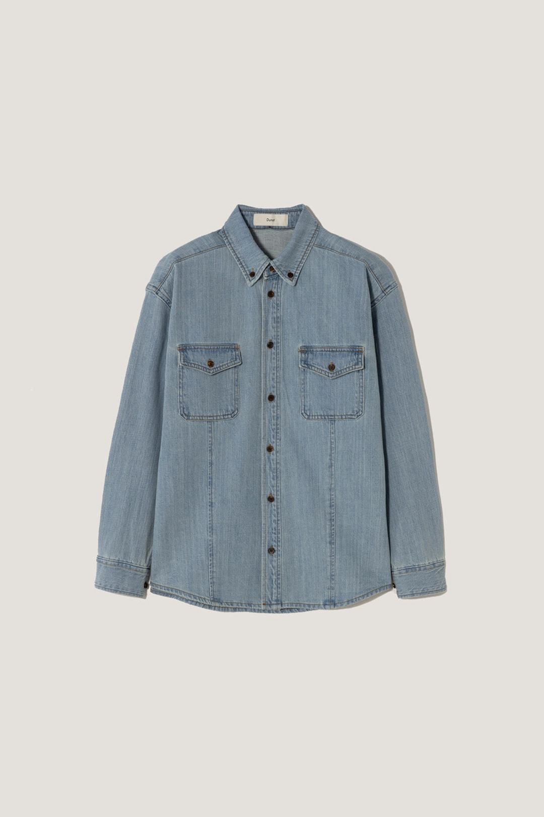 던스트 UNISEX CLASSIC DENIM SHIRT LIGHT BLUE_UDSH6A101B1 상품 이미지 1
