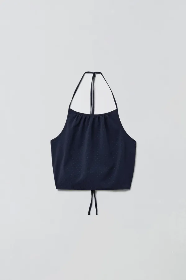 DOT BUSTIER_NAVY