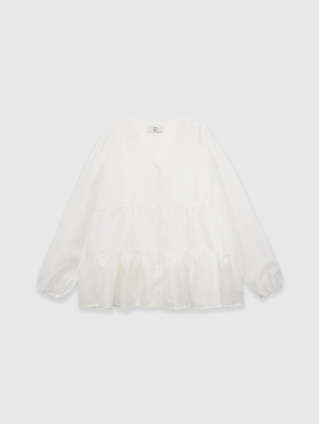 오디에스 [2nd 재입고] Cancan Blouse (Ivory) 상품 이미지 1