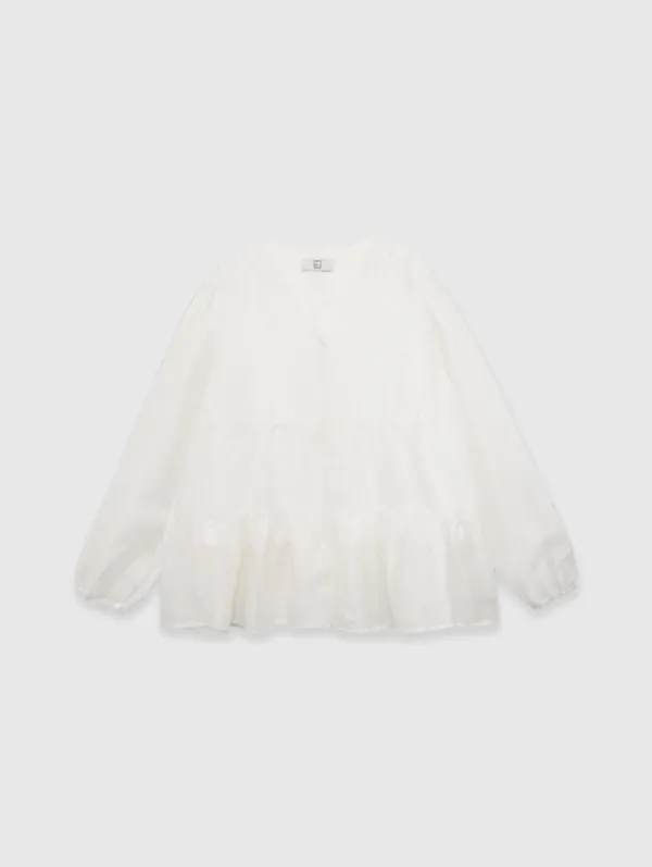 [2nd 재입고] Cancan Blouse (Ivory)