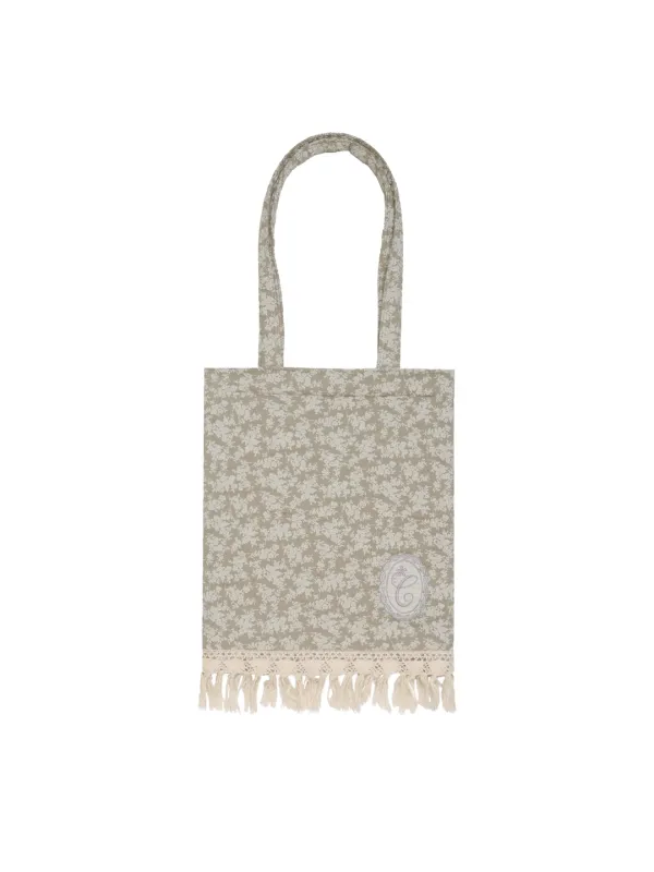COMFY TASSEL BAG LIGHT GREEN