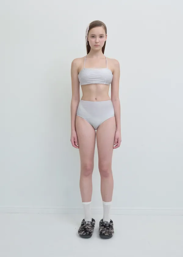 Splash Bandeau Bikini_Beige