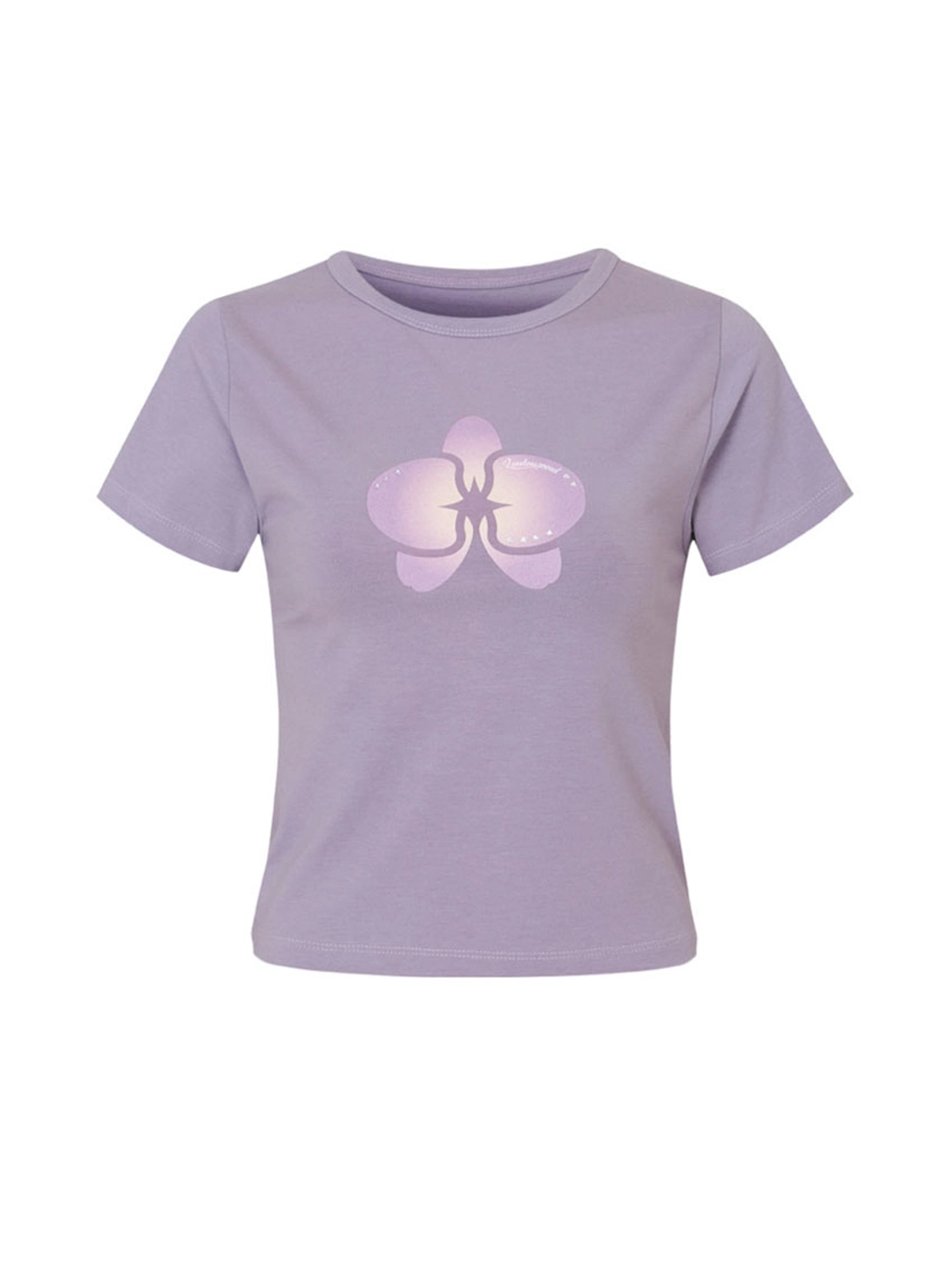 루루서울 Orchid Cubic T-Shirt (Purple) 상품 이미지 1
