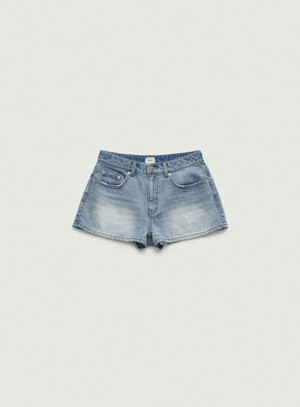 Isa Denim Shorts_Blue