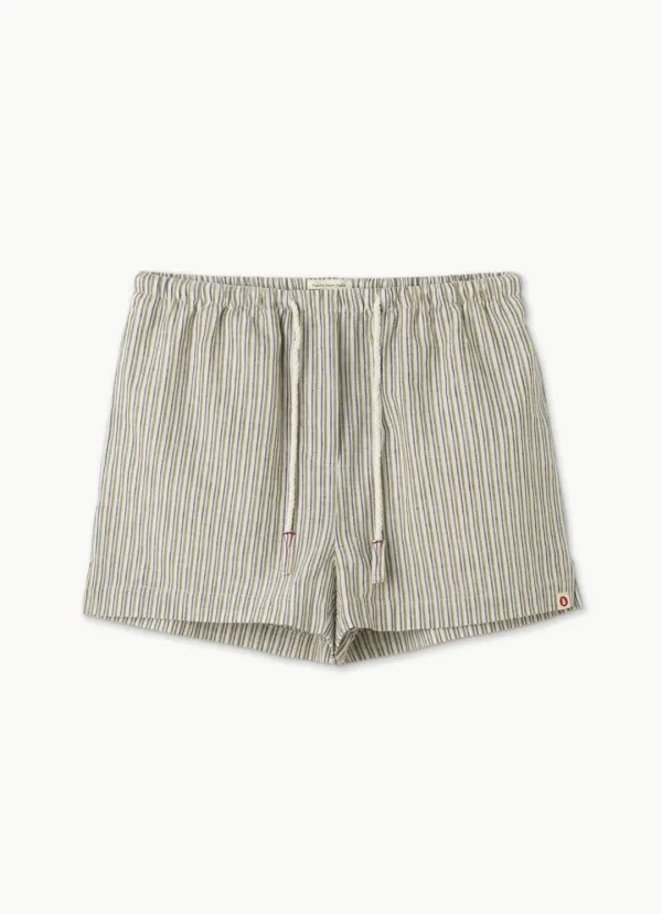 India string shorts_Beige Multi