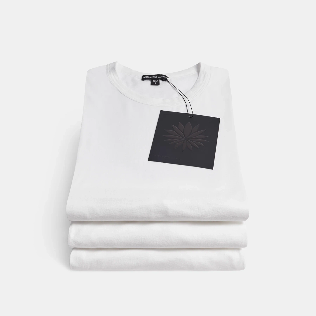 제임스펄스 3 Pack Luxe Lotus Jersey Tee - White 상품 이미지 1