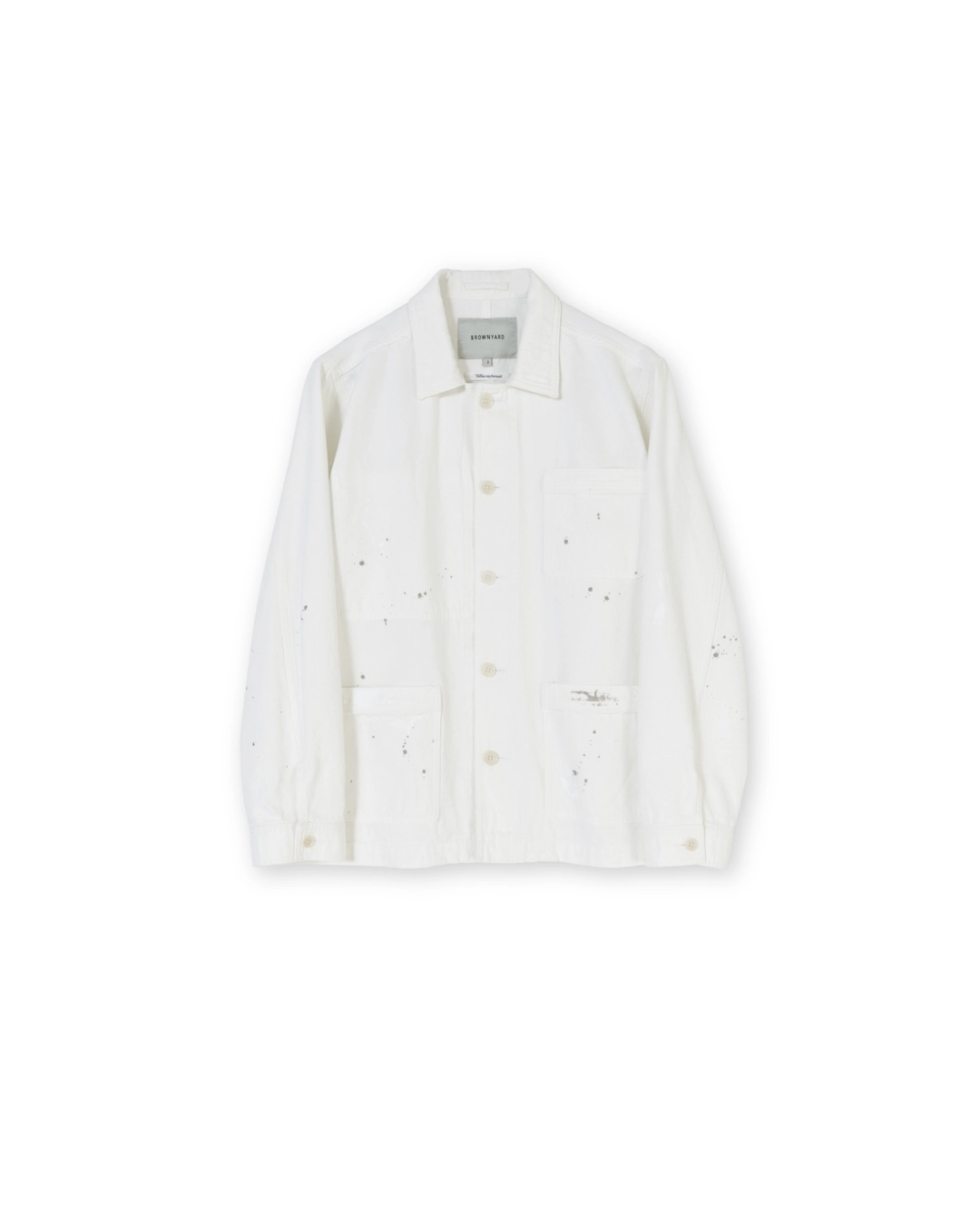 브라운야드 W French Work Jacket, Ivory 상품 이미지 1