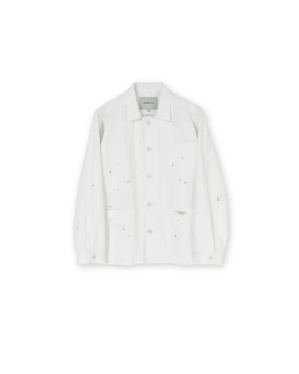W French Work Jacket, Ivory