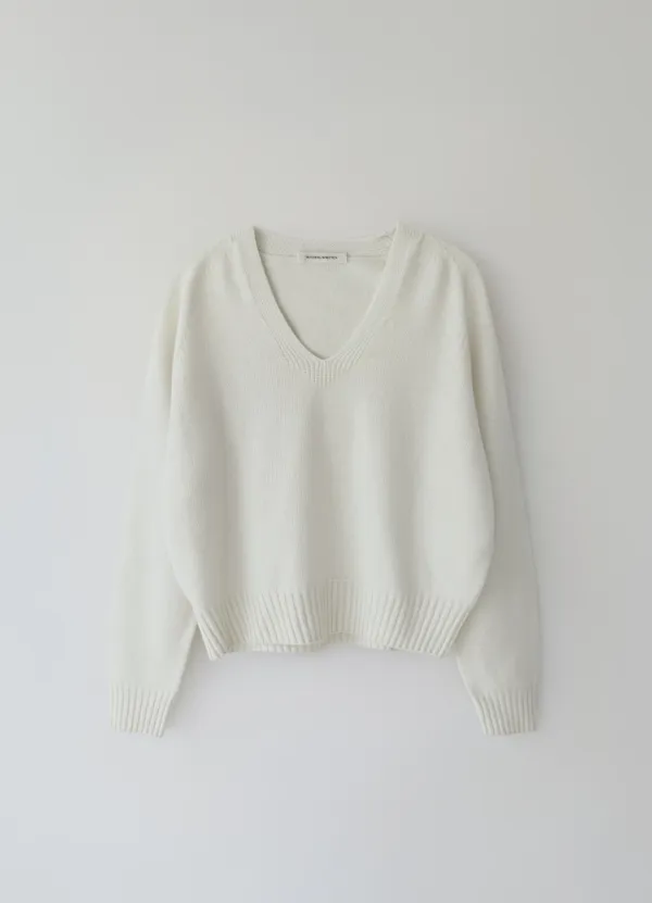11TH / Erin wool v-neck pullover (Ivory)