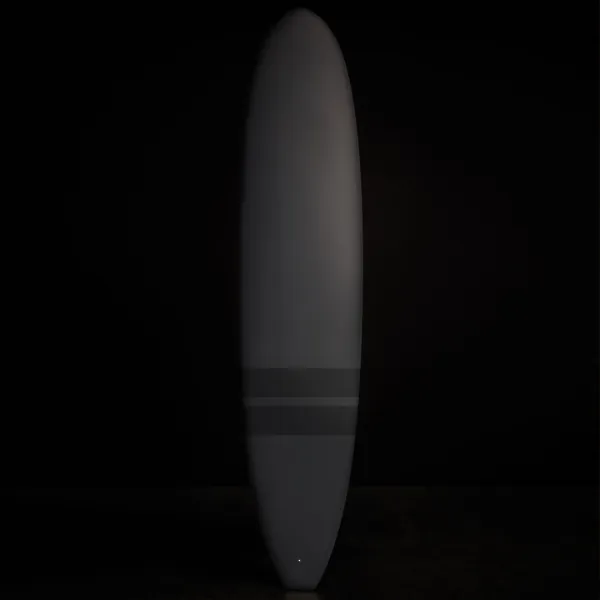 Classic Longboard  8Ft 6In - Matte Black & Black Stripe