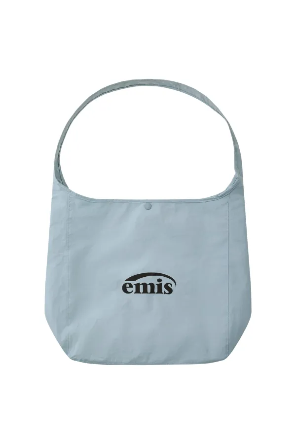 NYLON SHOULDER BAG-LIGHT BLUE
