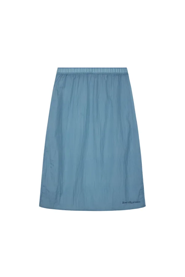 SEE-THROUGH SKIRT - BLUE