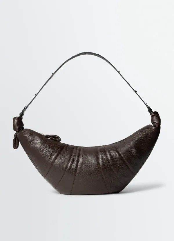 WESTERN STUDS LARGE CROISSANT BAG IN LEATHER
