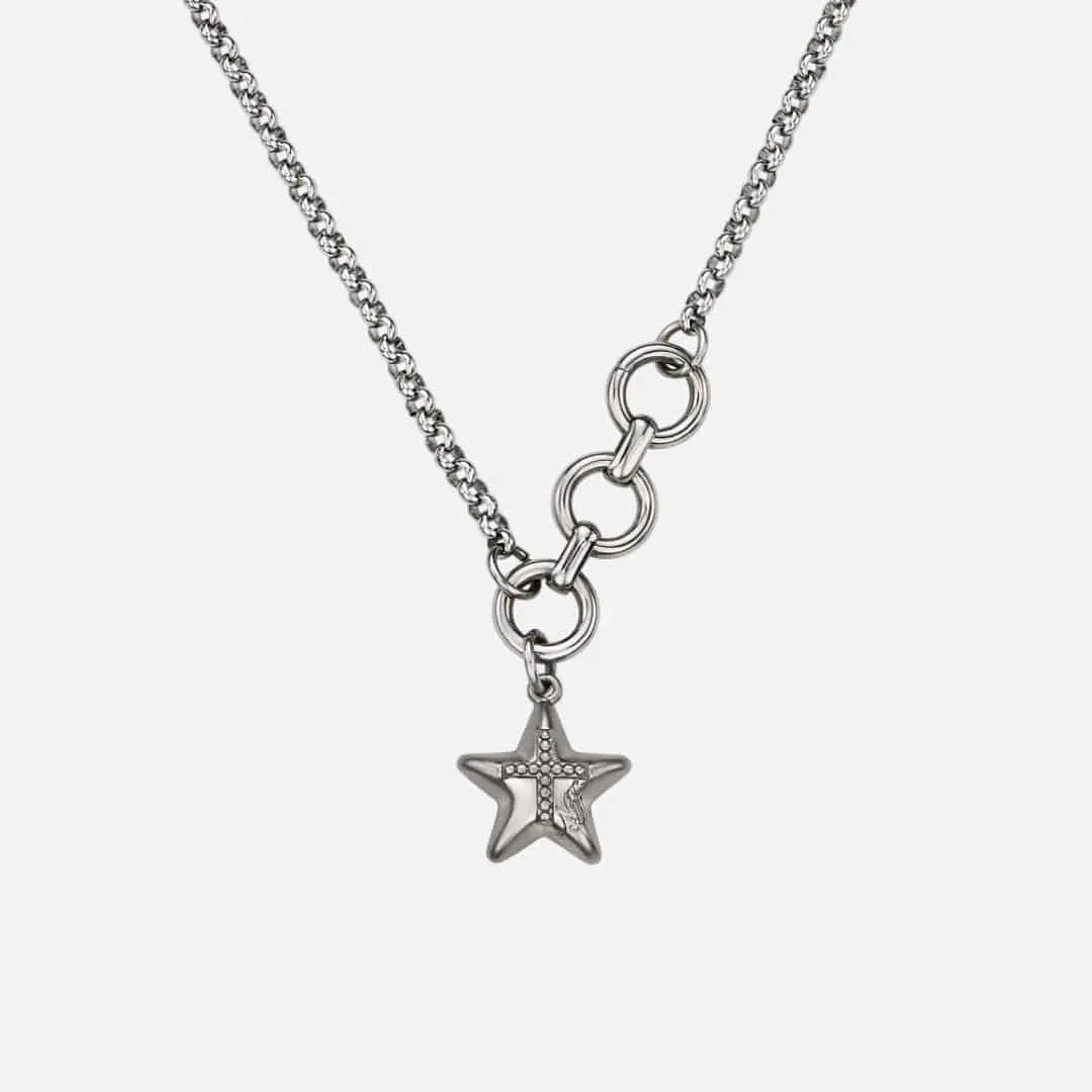 엔프프 bright orbit necklace-silver 상품 이미지 3