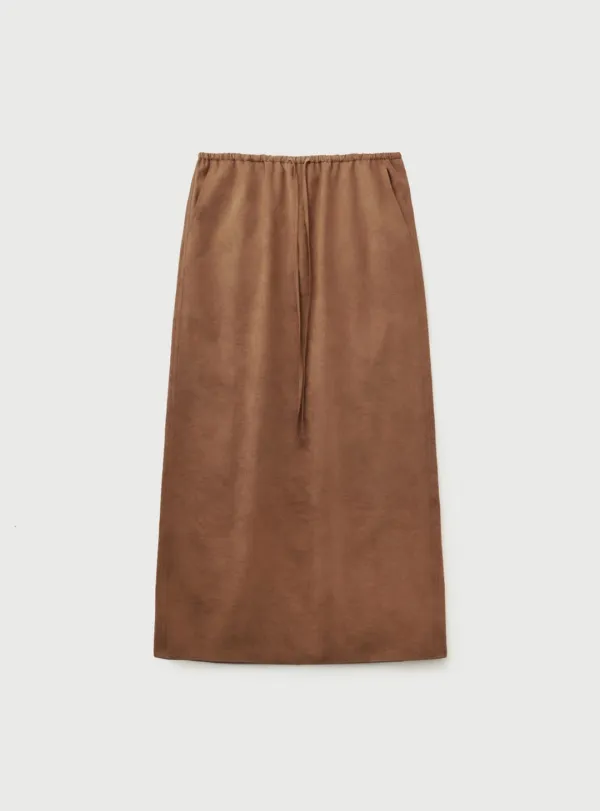 DUSTY SKIRT - BROWN