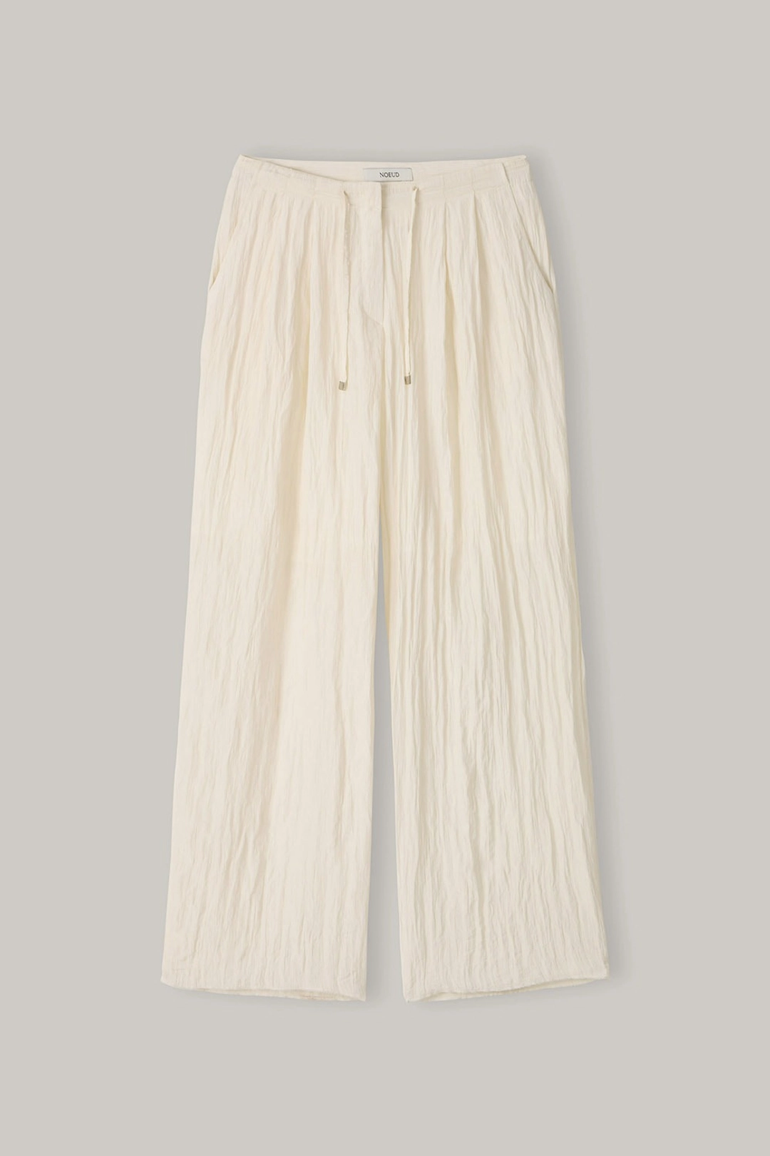 노우드 Flowing Wrinkle Pants (Ivory) 상품 이미지 1