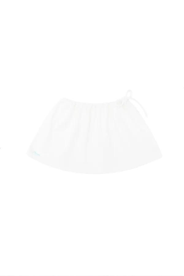 Terry Cover Up Skirt (cloud white)