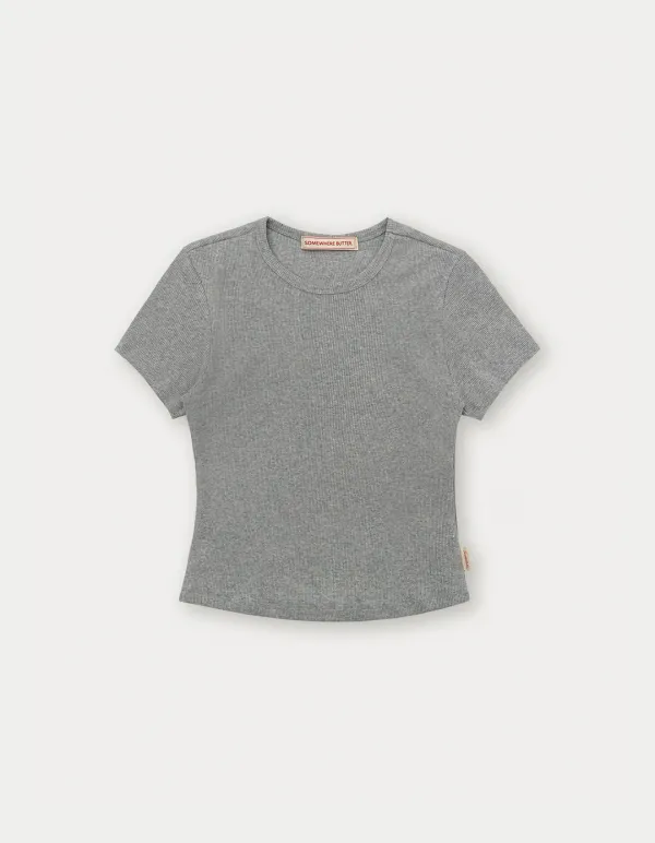 Essential Slim Top - Grey