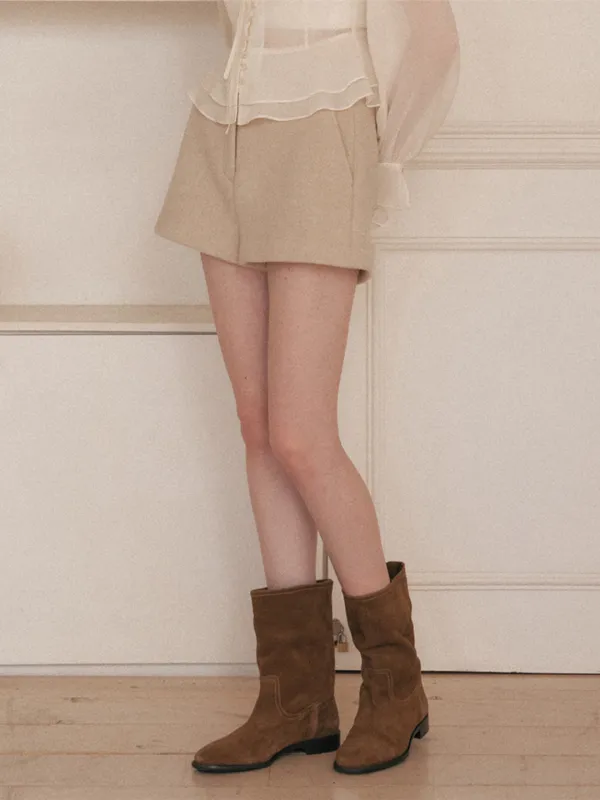 Cacao Wool Shorts(3color)