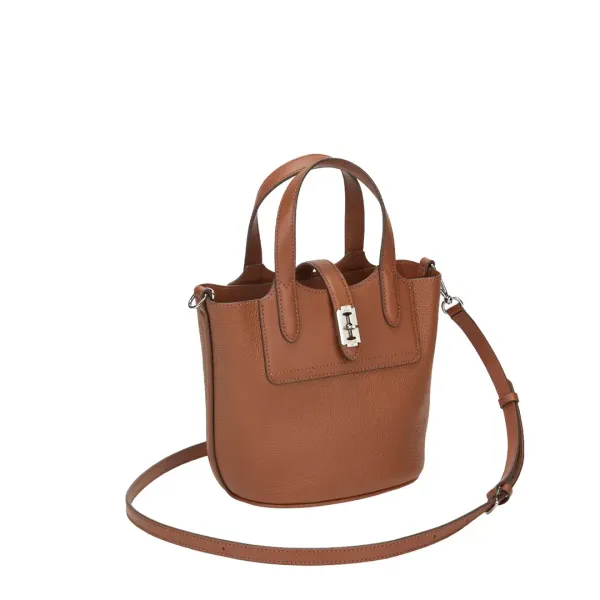 Festone Pila Leather Bucket S (페스토네 필라 레더 버켓 스몰) Camel