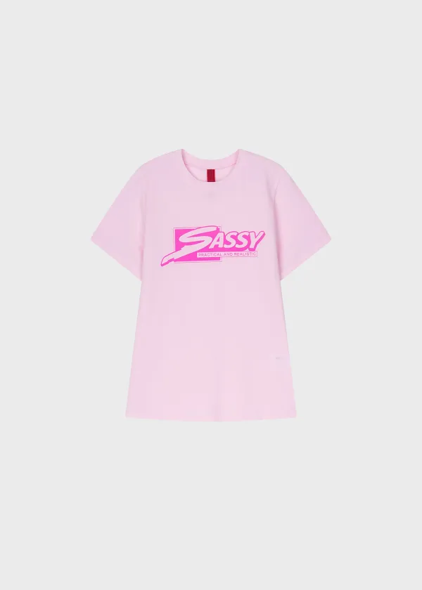 Sassy Pink Baby Tee