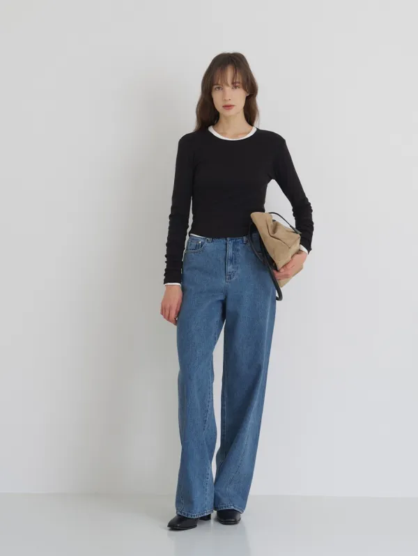 [Reopen Sale] 앙고라 데일리 티셔츠 (블랙ver)