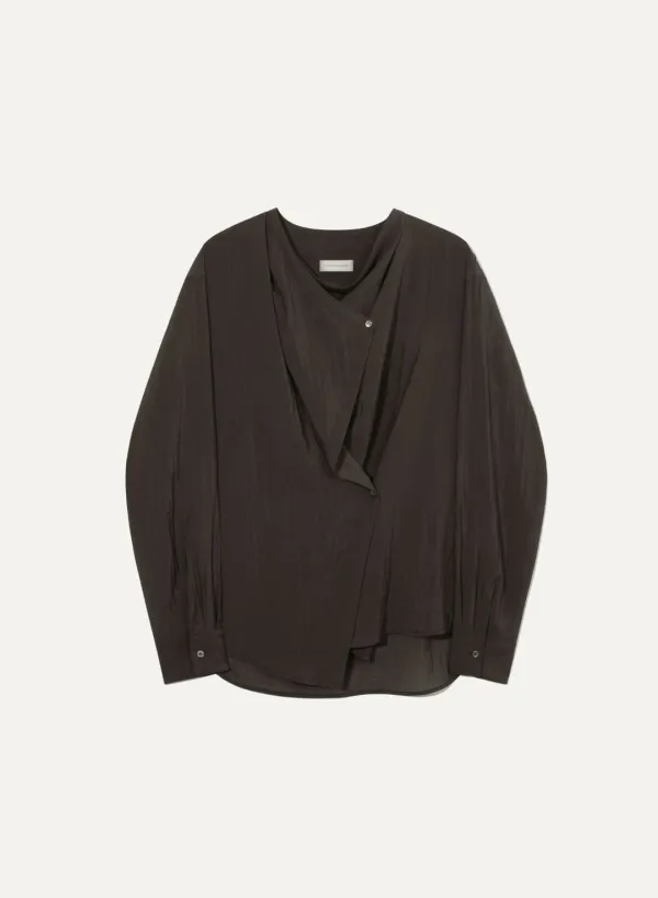 Tuva Viscose Blouse Coal