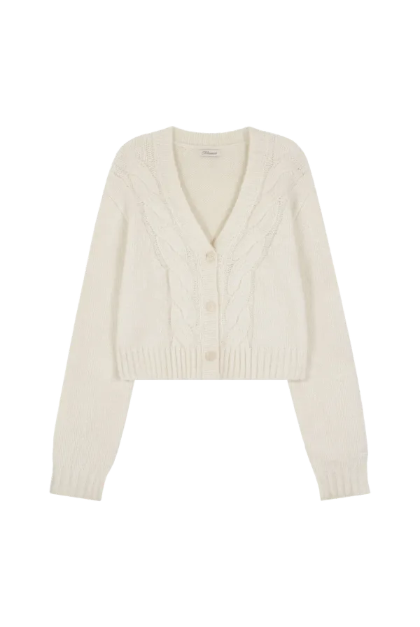 Mellow cream cardigan, Vanilla