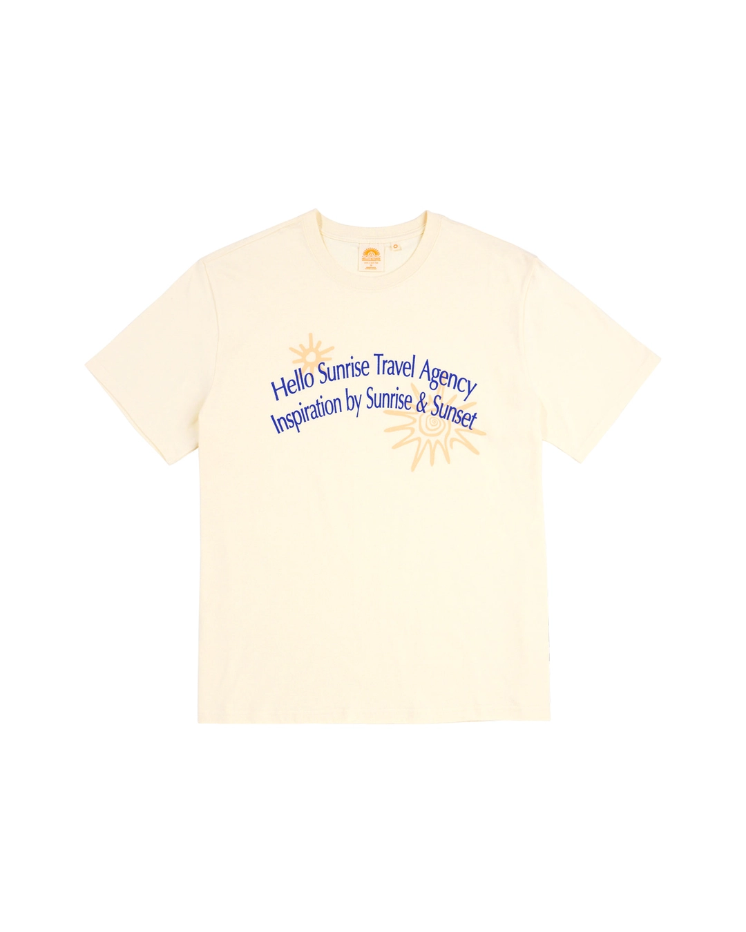 헬로선라이즈 HS Travel Agency Arch Logo Tee_Cream 상품 이미지 1
