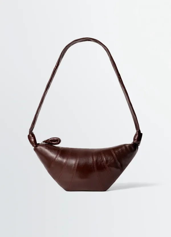 MEDIUM CROISSANT BAG IN COATED COTTON