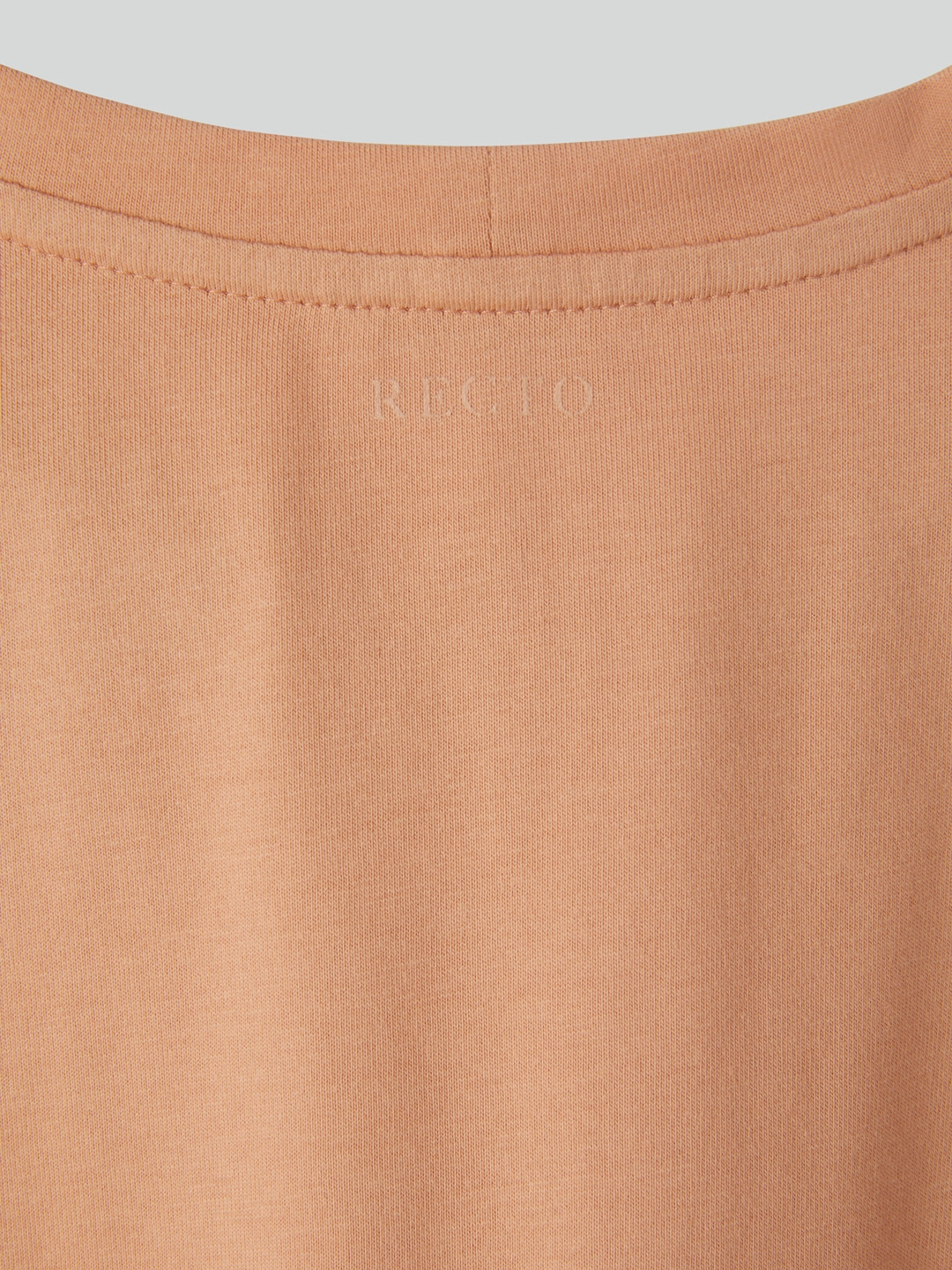 렉토 RECTO LOGO CAP SLEEVE TOP (SALMON) 상품 이미지 3