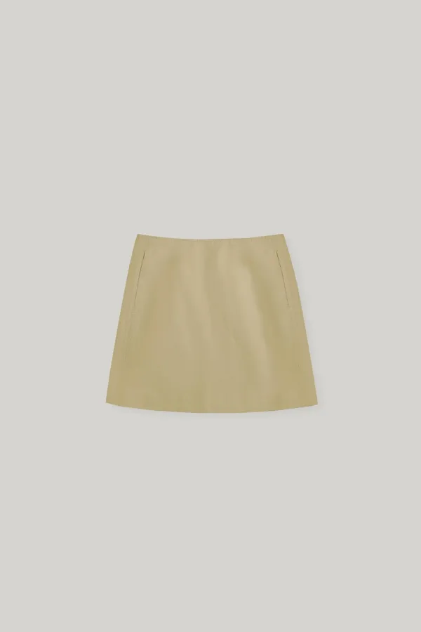 Enzo Cotton Mini Skirt