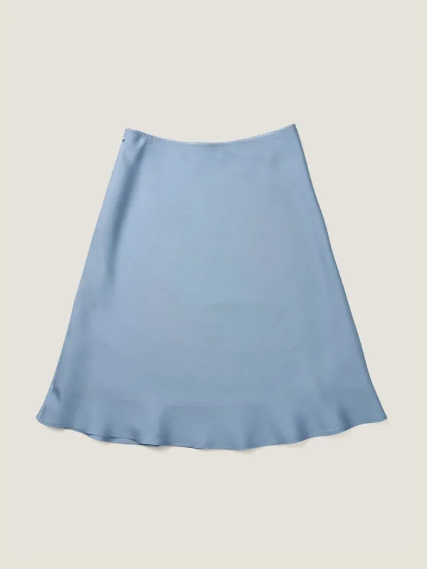 CHARDONNAY MIDI SKIRT [ Capri Blue ]