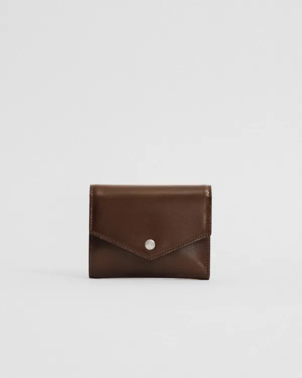 PORTEFEUILLE SNAP BROWN