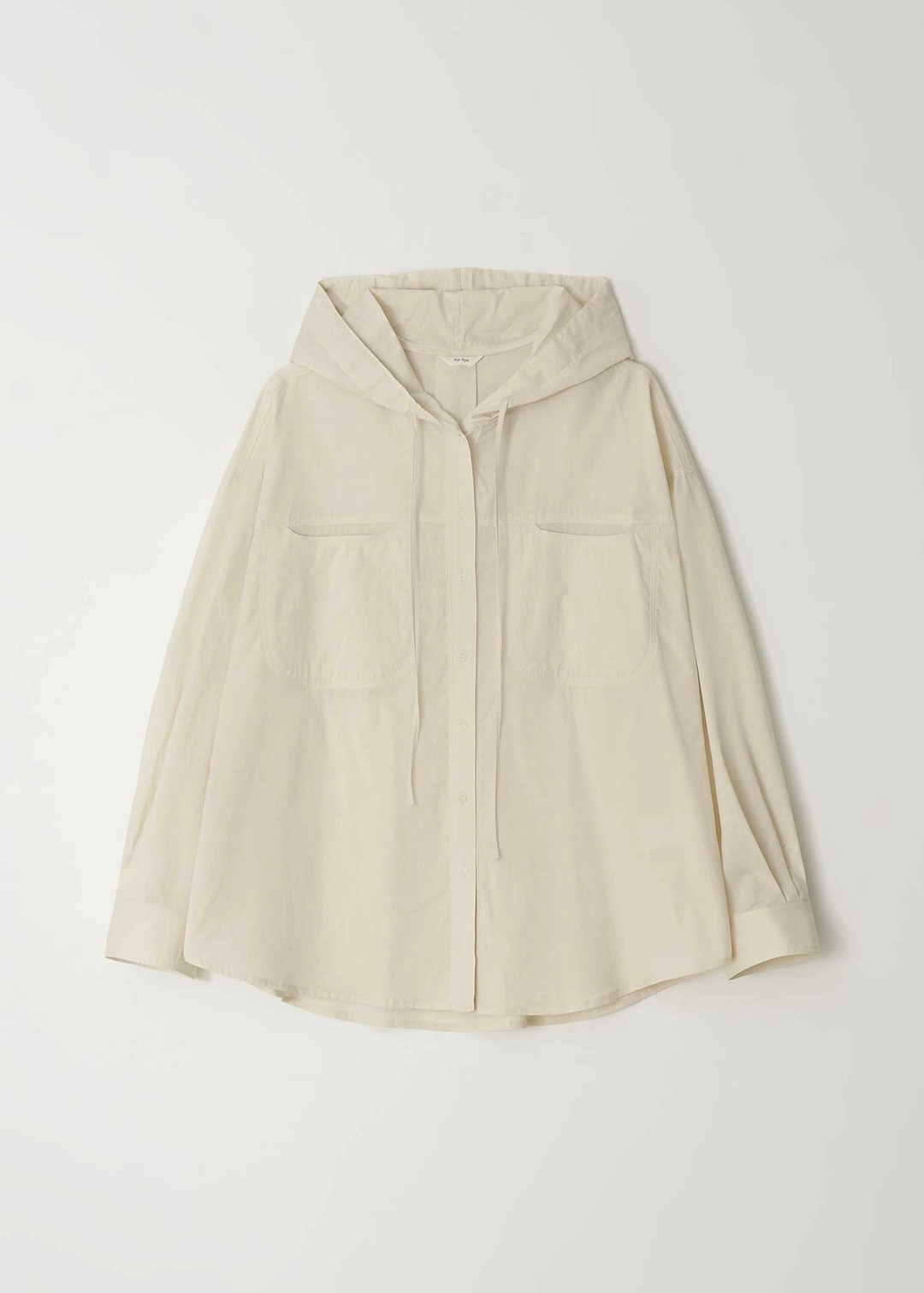 더라이 Pocket Hooded Shirt(Beige) 상품 이미지 2